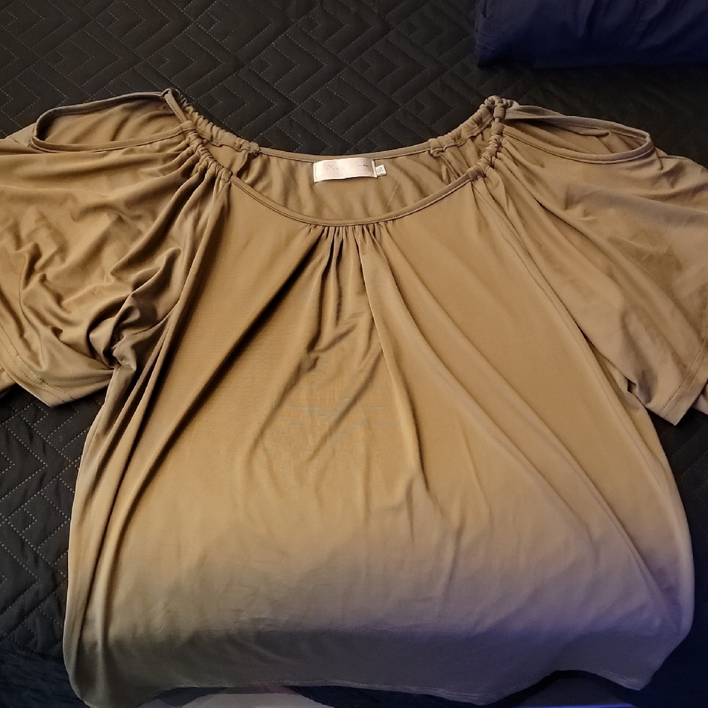 Elegant Women's Tan Top
